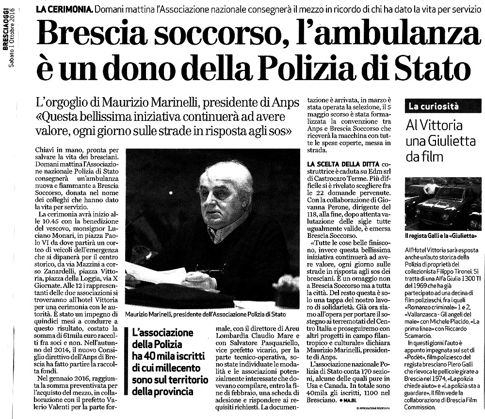 articolo-bresciaoggi-ambulanza